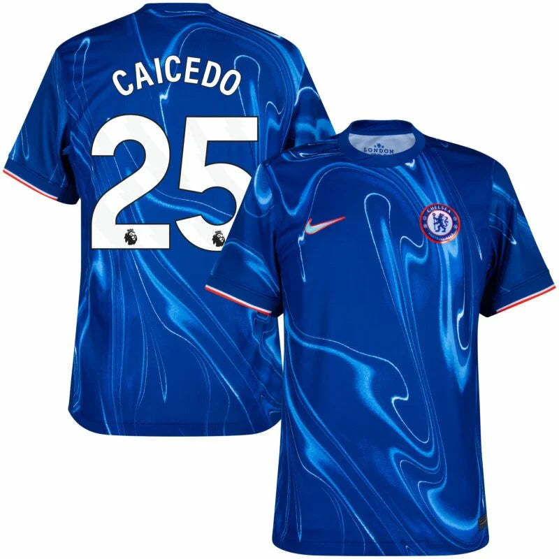 Camiseta Local Chelsea 2024/25 - Caicedo #25